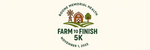 Boone Memorial Health Farm to Finish 5K